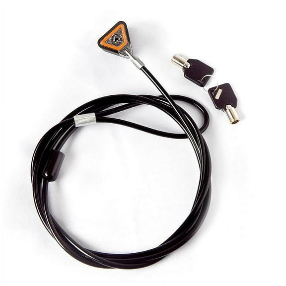 Cotytech Secutiry Key Lock With Triangle Design Orange