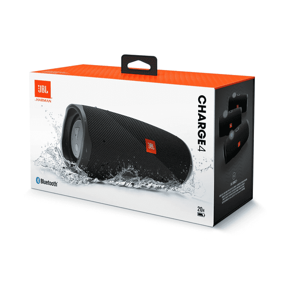 Open Box JBL JBLCHARGE4BLKAM Charge 4 - Portable Bluetooth speaker - Black