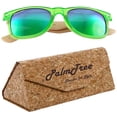 thumbnail image 1 of Lentes Bonitos de Colores VentDepot Play Spirit Green UV400 Policarbonato Madera de Bambú, 1 of 1
