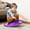 Purple, variant on Wobble Balance Board for Kids Rocker Maze Board with Stepping Stones Load, Snail Seesaw Kindergarten Early Education Plastic