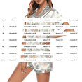 thumbnail image 3 of MEICHEN Lounge Set for Women Womens Pajama Sets Print Buttoned Waist Set Short Sleeve Top and Shorts Summer Essentials Fashion Sleepwear, 3 of 4
