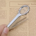 thumbnail image 2 of 10X Handheld Tweezers Magnifying Glass Portable Stainless Steel Magnifier Precision Tweezers Loupe 25MM Optical Magnifier Glass Lens for Inspection Jewelry Coins Stamps Maps, 2 of 7
