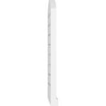 thumbnail image 3 of 34"W x 40"H Arch Top Surface Mount PVC Gable Vent: Functional, w/ 2"W x 2"P Brickmould Sill Frame, 3 of 13