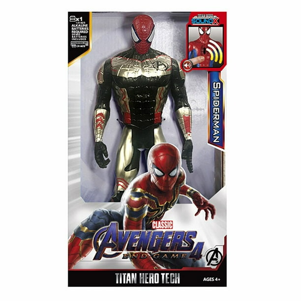 Figuras de acción de los vengadores de Marvel, muñecos de 30cm, Spiderman, Thanos, Hulk, Iron Man, Capitán América, Thor, Pantera Negra Fivean unisex