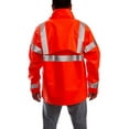 thumbnail image 2 of Tingley Arc Flash Flame Resistant Rain Jacket, PVC, Class 3 Orange, 4XL J44129, 2 of 2