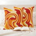 thumbnail image 4 of Outdoor Pillow Covers Pack of 2, Vector Psychedelic Groovy Back Waterproof Throw Pillowcase Cushion Cases, Colorful Modern Abstract Liquid Art Decorative Pillow Cover for Couch Sofa Home Bed Patio, 4 of 9
