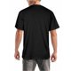 thumbnail image 3 of Men's 3D Father-Son Fist Bump Graphic T-Shirt - Black Casual Street Style with "Papa und Sohn" Print, Stretch Fabric, Round Neck, Machine Washable - Perfect for All Seasons, Allseason Apparel | Fist, 3 of 6