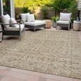 thumbnail image 3 of Dalyn Rugs Machine Washable Indoor/Outdoor Chantille ACN2152 Brown 2'6" x 3'10" Rug, 3 of 9