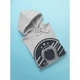 thumbnail image 3 of Astronaut Portrait Hoodie Men -Smartprints Designs, Male Small, 3 of 4