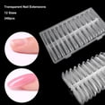 thumbnail image 3 of Extensiones de uñas ANGGREK 240 Piezas 12 Tamaños Cobertura Completa Larga, 3 of 8