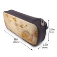 thumbnail image 3 of Lsque Printed Big Capacity PU Leather Pencil Case Large Pencil Pouch Stationery Pen Bag Pencil Holder for Teen, 3 of 6