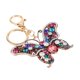 thumbnail image 2 of Encanto de mariposa, llavero de mariposa con diamantes de imitación de cristal, llavero de mariposa, colgante de mariposa, integración perfecta, 2 of 8