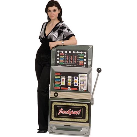 Las Vegas Slot Machine Cardboard Stand-Up, 4ft (Best Slot Machines In Las Vegas)