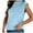 Blue, variant on Tank Tops for Women Camisole Mock Neck Knit Sweater Vest Sleeveless Ribbed Pullover Undershirt,Blue,M