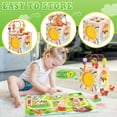 thumbnail image 3 of Baby Toys for 12-24 Months, Wooden Activity Cube, 7-in-1 Montessori Toys for 1+ Year Old, Educational Learning Toys for Toddlers Age 1-2 Birthday Gifts, 3 of 7