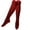 Red, variant on HNMKIU Women's Winter Warmers High Boot Knit Long Leg Socks for Comfortable Knee,Size One Size