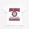 thumbnail image 5 of Women's Gameday Couture White Arkansas Razorbacks All-Time Classic Oversized Flowy T-Shirt, 5 of 5