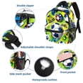 thumbnail image 3 of Football Cute Book Bag with Adjustable Shoulder Strap, Large Capacity, Printed Design - Cute Accessories Backpack, 3 of 6