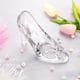 thumbnail image 4 of Zapatilla de cristal SHOWLOUE para decoración de zapatos de Cenicienta, 4 of 8