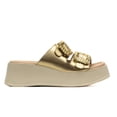 thumbnail image 1 of Sandalias Plataforma Beira rio Mujer 8530102 dorado 23.5, 1 of 6