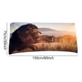 thumbnail image 3 of Suncoda Beach Blanket Microfiber Beach Towel Super Lightweight Colorful Bath Towel Sandproof Beach Blanket Multi-Purpose Towel For Travel Swimming Pool 30x60 Inch Beach Towels Clearance, 3 of 4