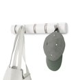 thumbnail image 1 of Umbra Portemanteau Mural Rabattable avec 5 Crochets – Rangement Moderne et Peu Encombrant pour Chapeaux, Vestes, Sacs, Entrée, Vestiaire, Cl, 1 of 1