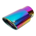 thumbnail image 1 of Youkk Stainless Steel Car Exhaust Pipe Portable Modified Stylish Fashionable Replacement Universal Automotive Tail Straight Colorful, 1 of 6