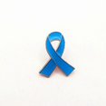 thumbnail image 1 of BR Alfileres de cinta azul para la concientización sobre el cáncer de colon - Juego de 20 alfileres de metal y esmalte, 1 of 5