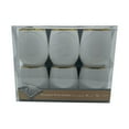 thumbnail image 3 of VEZEE Stemless Plastic Wine Goblet 12 oz White / Gold Rim Pack of 6, 3 of 4