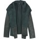 thumbnail image 1 of Alfani Womens 3-Tone Jacket darkgreen XS, 1 of 3