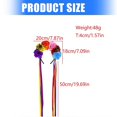 thumbnail image 3 of Glowing Spiders Headwear Halloween Flexible Headpiece Reusable Headwear Costume Party Supply Style 6, 3 of 4
