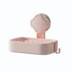 thumbnail image 2 of Cream Wind Suction Cup Soap Box Vacuum Non Perforated Wall Mounted Household Bathroom Sink Drains Multi Layer Storage Rack, 2 of 6