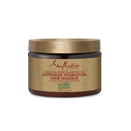 SheaMoisture Manuka Honey & Mafura Oil Intensive Hydration Hair Masque, 12