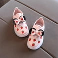thumbnail image 5 of AOOCHASLIY Black and Friday Kids Shoes Spring Children LED Light Up Girls Bow Strawberry Baby Casual Luminous Shoes, 5 of 5