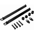 thumbnail image 2 of BLACK Quick Release Docking Hardware Kit Harley Davidson Dyna Detachable Passenger Sissy Bar Backrest Super Glide Custom Street Bob Low Rider S 2006-2017 Sideplates Detachables 53797 09 & 53961-06 FXD, 2 of 3