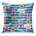 thumbnail image 1 of RYLABLUE Coloré Bébé Mignon Modèle de Chien Bande Dessinée Belle Taie d'Oreiller Housse de Coussin, 1 of 1