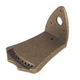 thumbnail image 2 of Pièces de Cordier Triangle en Métal Bronze pour Remplacement de Mandoline Supérieure Cintrée à 8 Cordes, 2 of 5