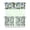 Starfish, variant on Abstract Geometric Kitchen Curtains Set of 3 - Rainbow Gradient Tier Panels & Valance, Farmhouse Caf Curtains with Rod Pocket, Semi-Sheer Window Treatments 54x18"+2x27.5x24"