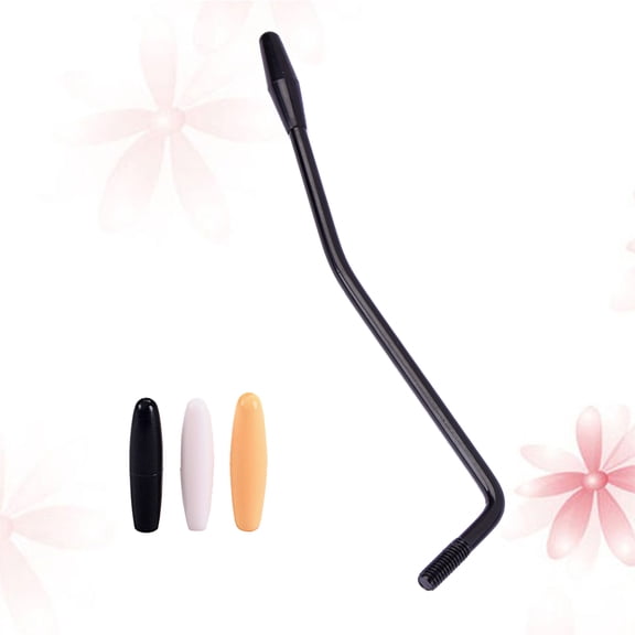 Masteelf  6 Mm 6mm Thread Tremolo Arm Whammy Bar Electric Guitar Tips Black