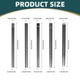 thumbnail image 3 of Japanese Style Fiberglass Chopsticks, Dishwasher Safe Reusable Metal Chopsticks with Gift Case, Non-Slip Square Edges for Asian Cuisine & Sushi Clearance!, 3 of 8