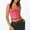 czb#Red891, variant on Women'S Fashion Lace Tank Top Camisoles Sleeveless Spaghetti Strap V-Neck Slim Fit Crop Tops Fashionable Solid Color Breathable Vest Summer Vintage Backless Shirts Basic Workout Clothes,Blue,L