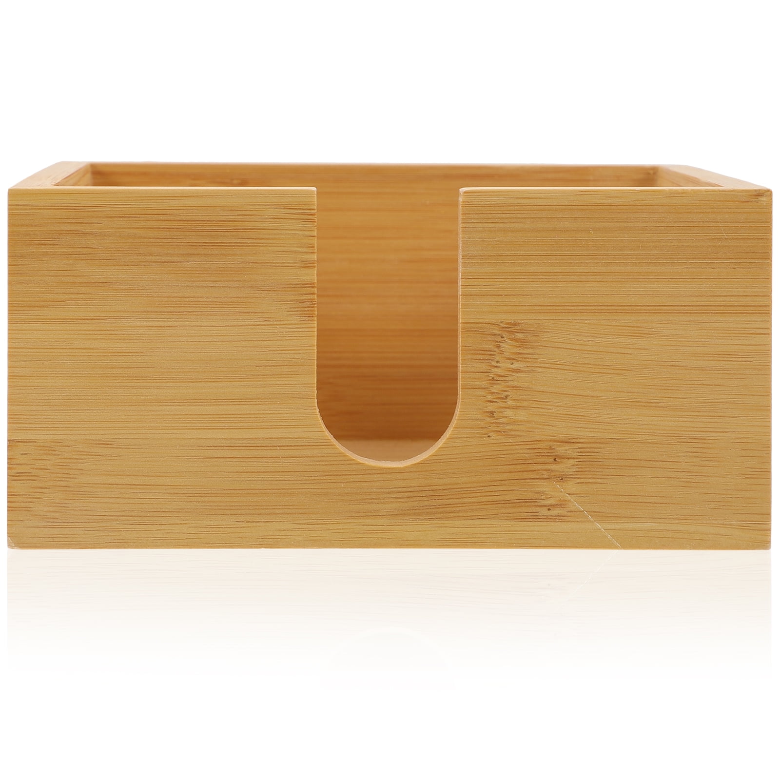 BESTONZON Wooden Napkin Holder Tabletop Napkin Holder Stand Decorative