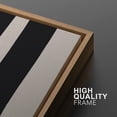 thumbnail image 4 of IDEA4WALL Framed Wall Art Print Set Black and Gray Geometric Spiral Display Abstract Shapes Illustrations Modern Minimalist Relax/Calm for Living Room, Bedroom, Office - 24"x36"x2 Natural, 4 of 5