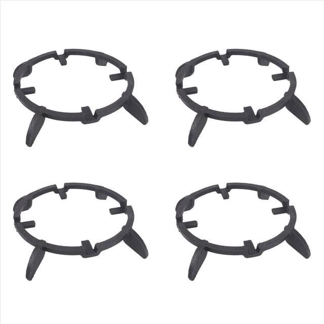 4X Soporte de Cacerola de Wok Estante de Soportes Quemadores de Hierro Fundido Estufa Anillo de Utensilios de Cocina Rangos de Gas Soporte de Wok para Cocina Cocina Estufa de Gas