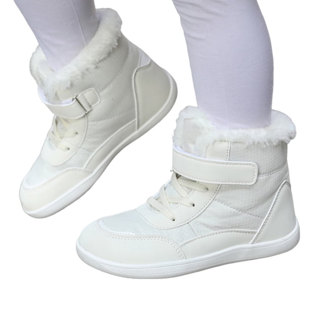 Zapatos Peludos Botas Cálidas para Senderismo en Invierno Anticolisión