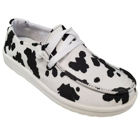 

Gypsy Jazz Kids Spot Lightweight Flexible Fashion Sneaker (11 Black White)
