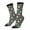 2 Black-1, variant on Santa Claus Print Adult Socks for Men & Women,Calf Socks, Ankle Socks,Boots Socks,Breathable Casual Sock,Unisex Crew Socks