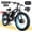 Black-Blue, variant on 5000W Peak Electric Bike, 60V 25AH Battery Ebike for Adults, Dual Motor AWD Ebike 50MPH 21-Speed ,Long Range Mountain EBike with 26" x 4.0 Fat Tire, All-Road Mountain Bike UL2849, Christmas Gift