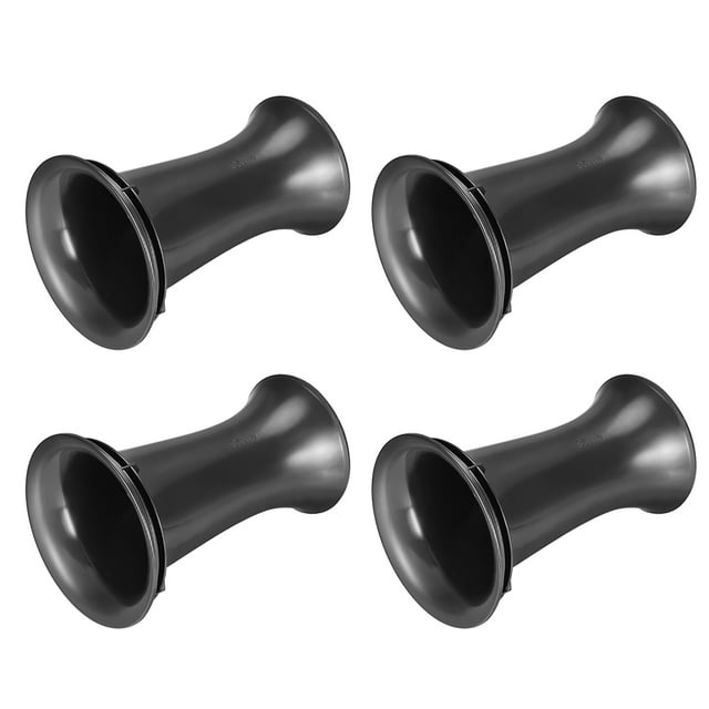 Unique Bargains 4Pcs 4“ x 6” Speaker Port Tube Subwoofer Bass Reflex Tube Bass Woofer Box Port