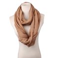 thumbnail image 2 of Zeus Fashion Simple Solid Color Soft Warm Women Lady Scarf Circle Neck Wrap Gift, 2 of 7